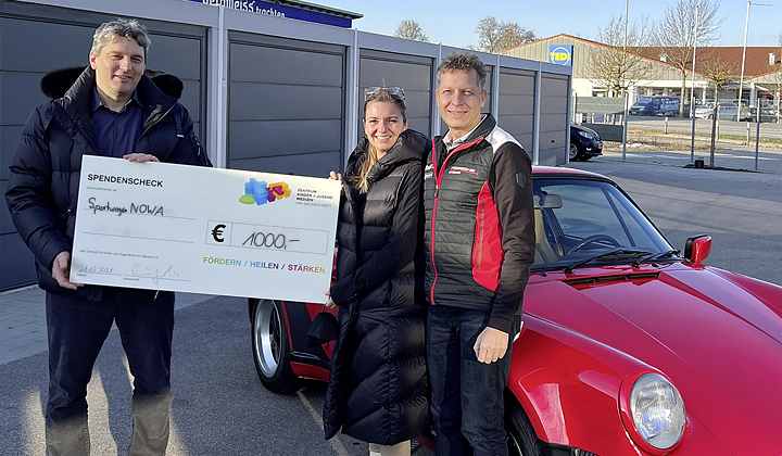 Spendenübergabe